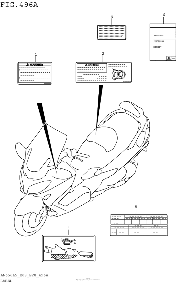 Label (An650L5 E03)
