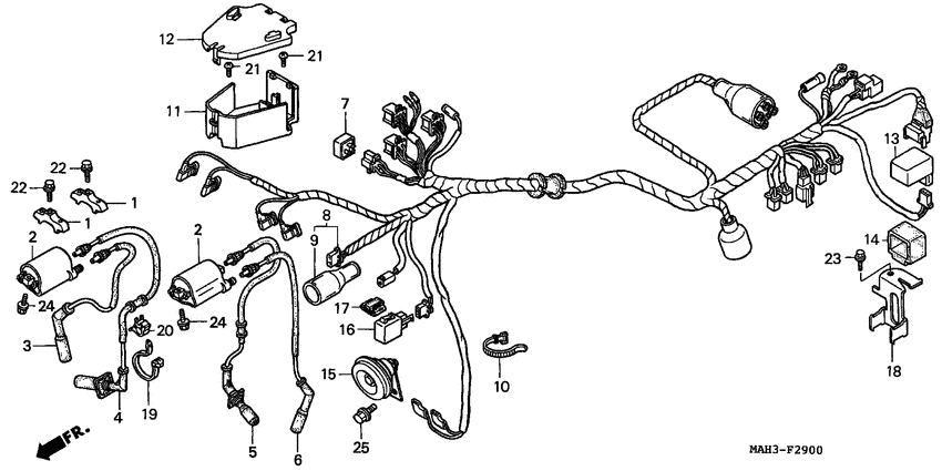Harness wire