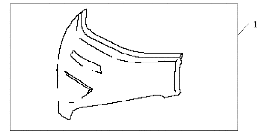 GL1800 (ABS) Chrome garnish,sc