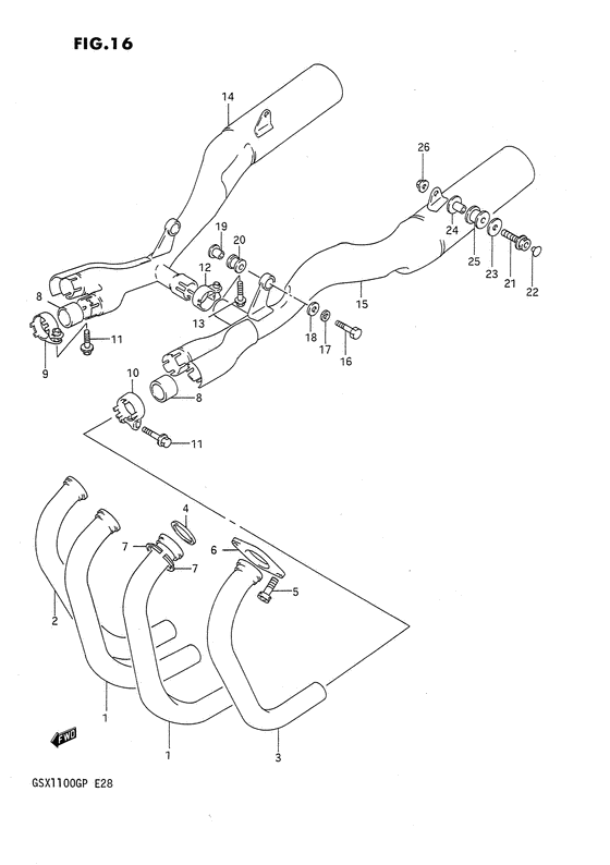 Muffler comp