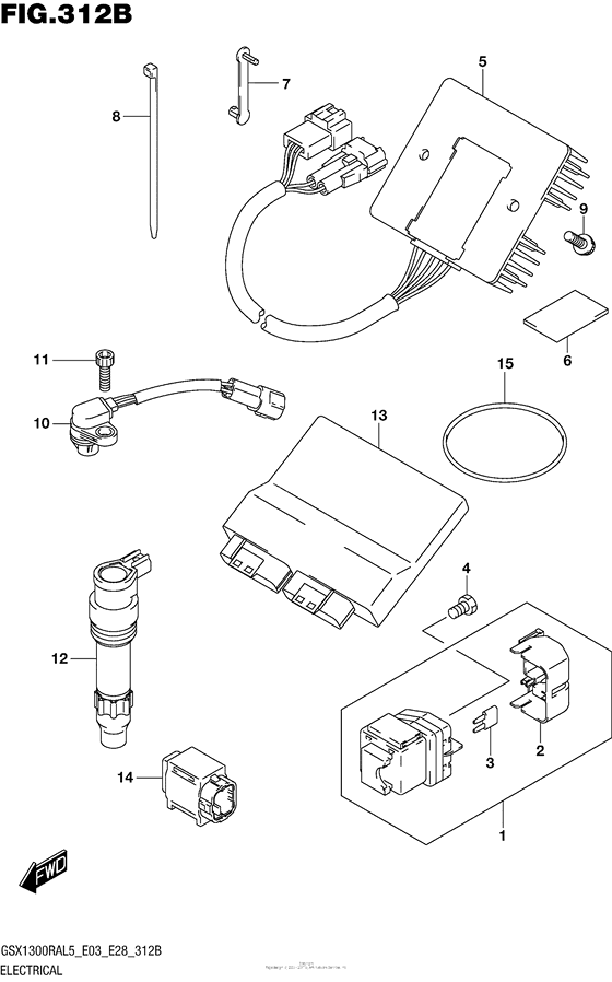 Electrical (Gsx1300Ral5 E28)
