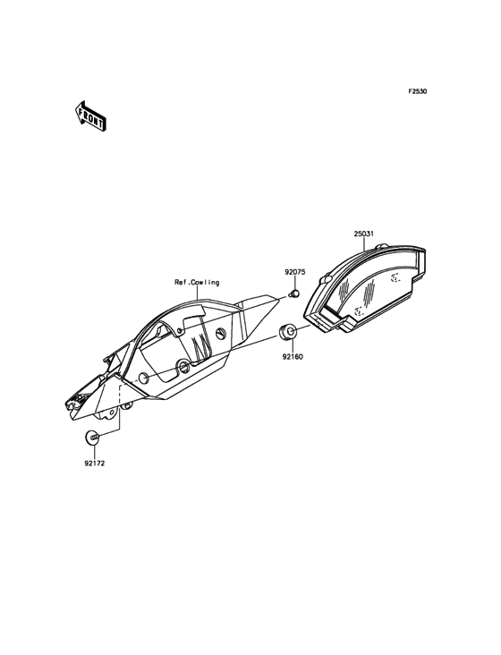 ZX1000 Приборы