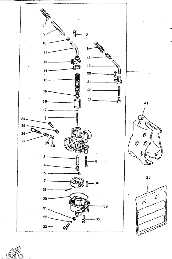 CW50RSP Карбюратор