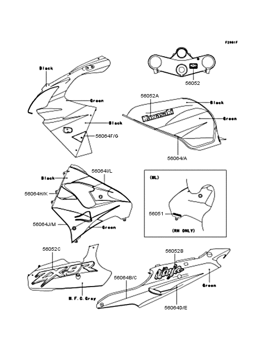 ZX900 Наклейки