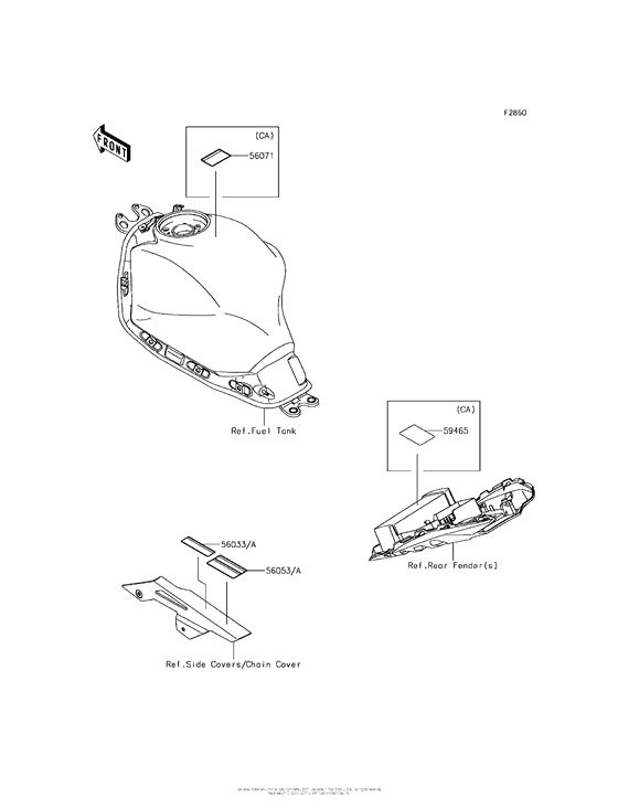 ER650 Лейбл предостережения