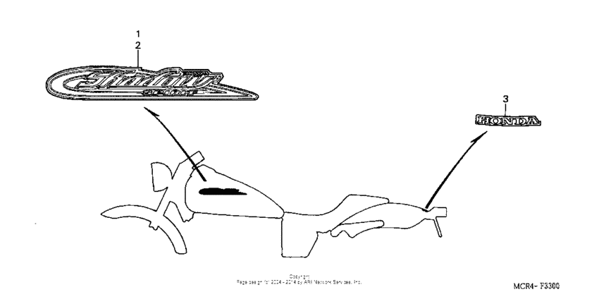 VT750DC Наклейки