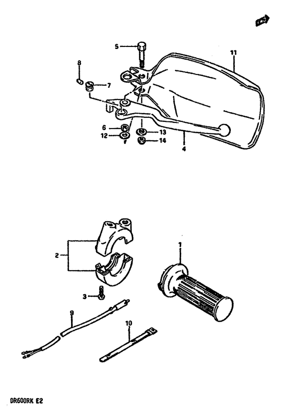 Right handle switch