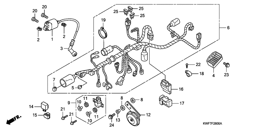 Harness wire