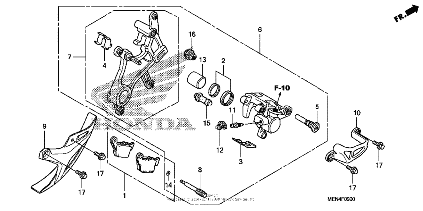  Задний суппорт