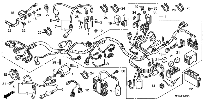 Harness wire