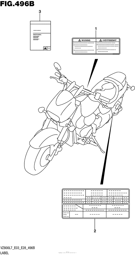 VZ800 Label (Vz800L7 E28)