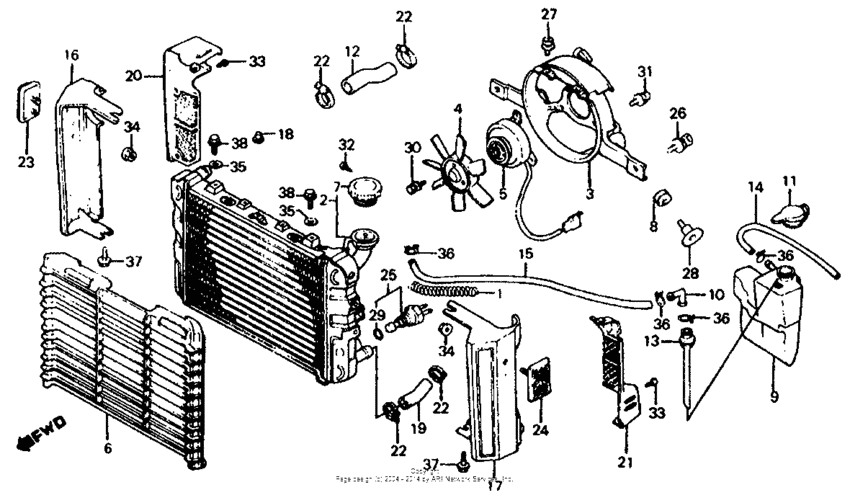 Radiator 84