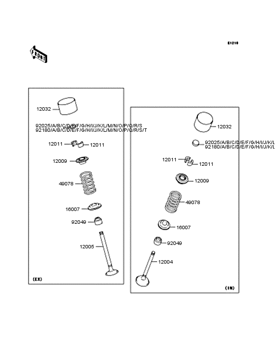 ZG1400 Клапана
