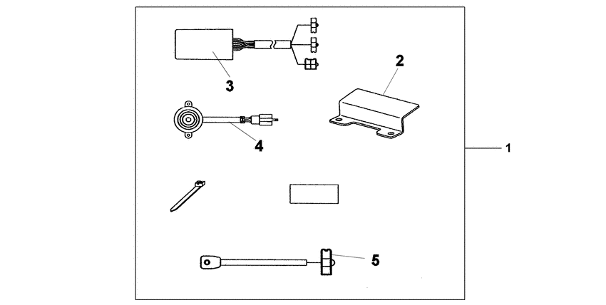SH300R (ABS) Alarm sys.