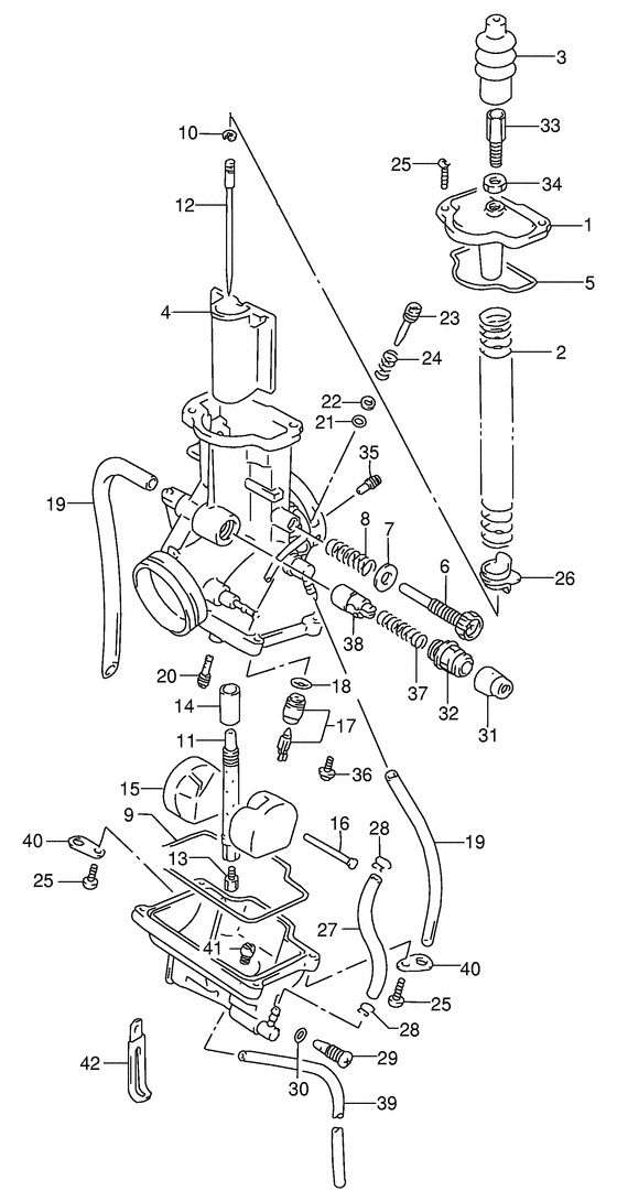 Carburetor assy