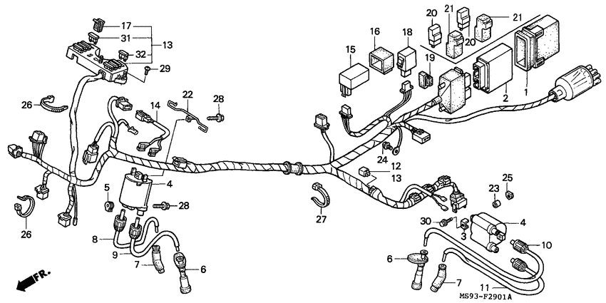 Harness wire