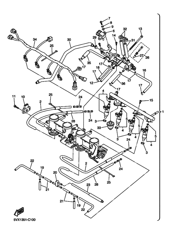FZ6-S Масляный насос
