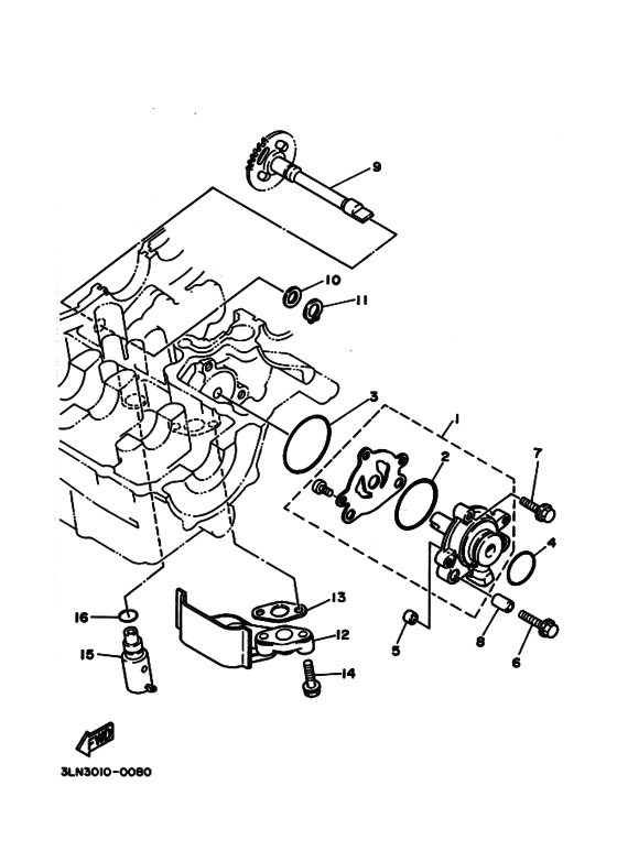 Насос масляный  / фильтр масляный
