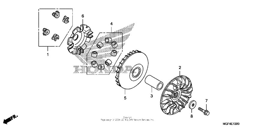 FSC600 (ABS) Вариатор
