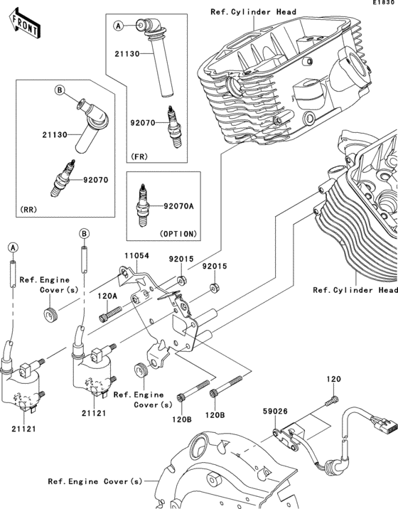 VN900 Система зажигания