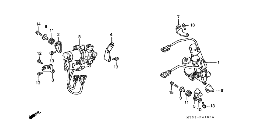 ST1100 (ABS/ TCS) Модуль ABS