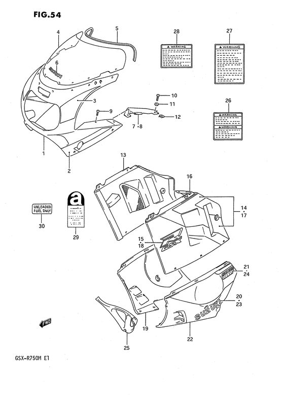 Cowling body