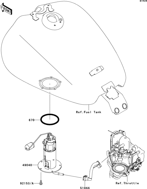  Топливный насос