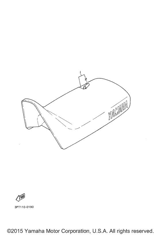 PW50G2 Сиденье