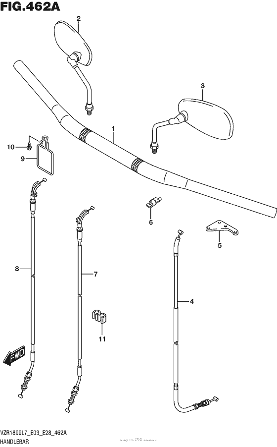 Handlebar (Vzr1800L7 E28)