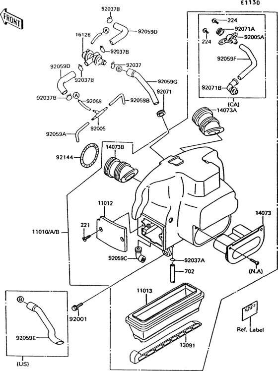 ZG1000 Air cleaner(1 / 2)