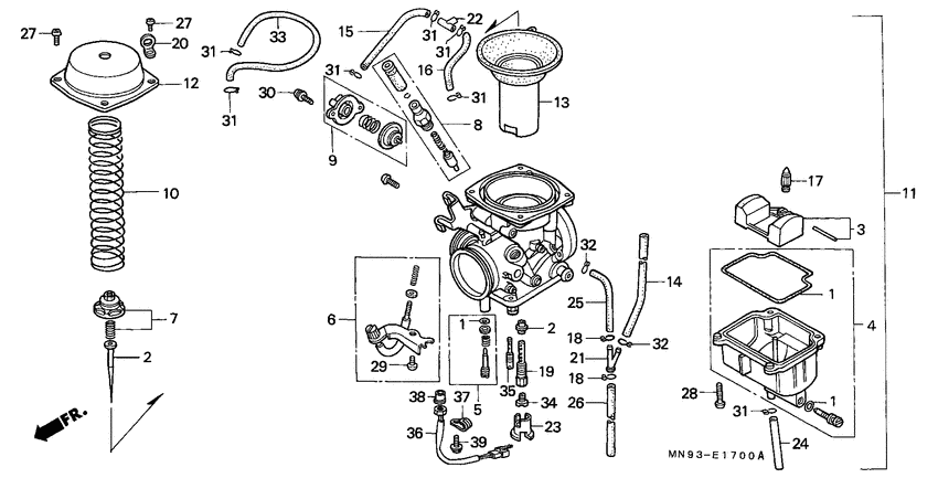 Carburetor assy