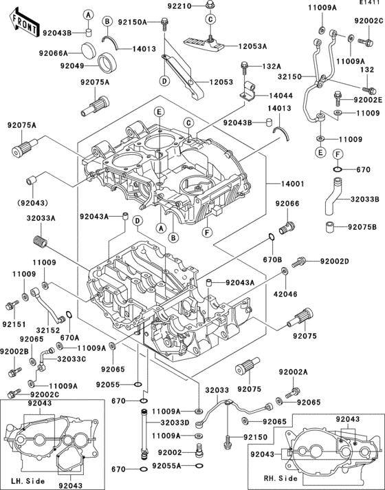 Crankcase(1/2)