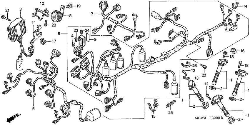 Harness wire