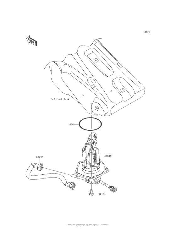  Топливный насос