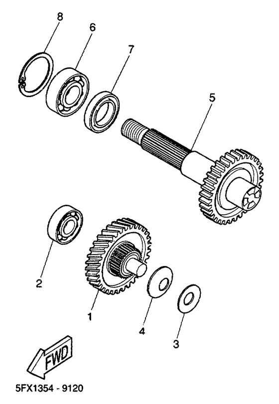 CW50 Трансмиссия