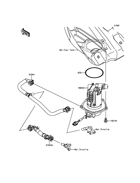  Топливный насос