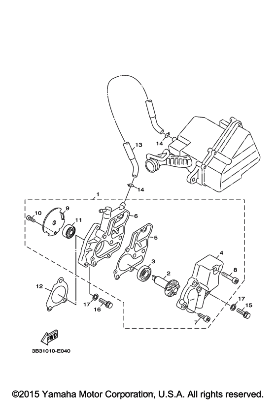 YW50FX Водяной насос