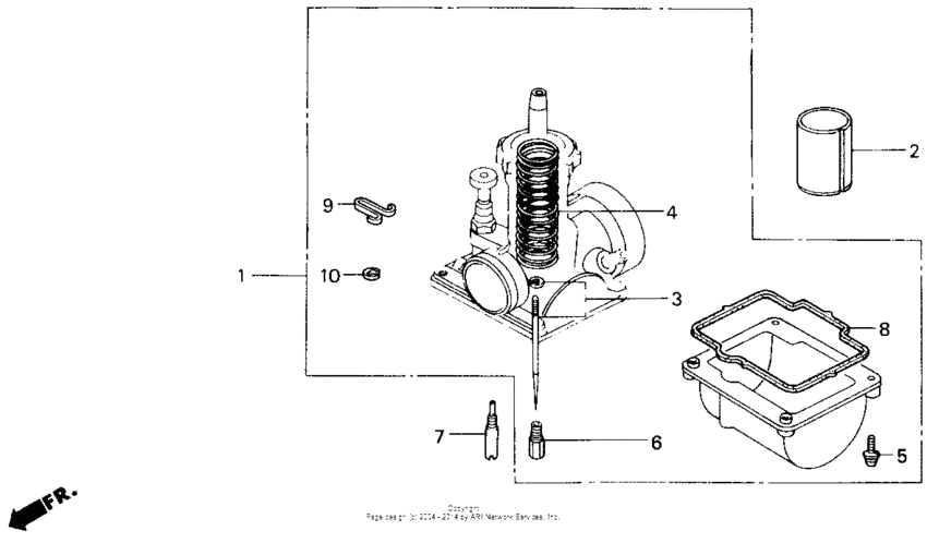 Carburetor o.p.kit 84