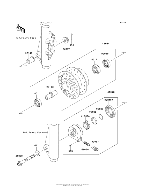 Front Hub (Rcf)