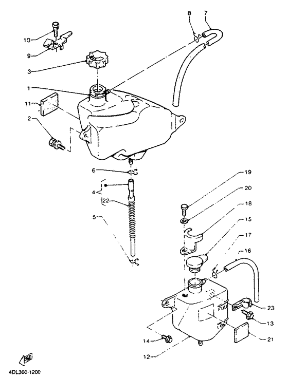 Oil tank/tank recovery