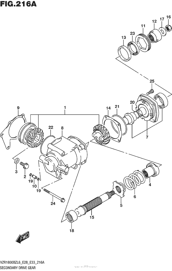 Secondary Drive Gear