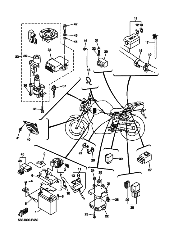 FZ6-NAHG Equipo electrico