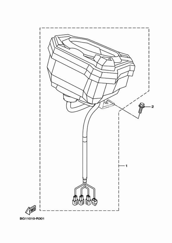 YW125 Приборы