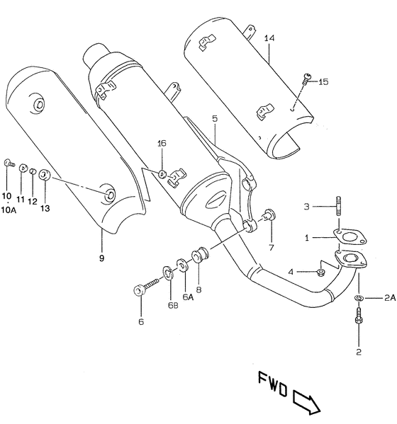 Muffler comp