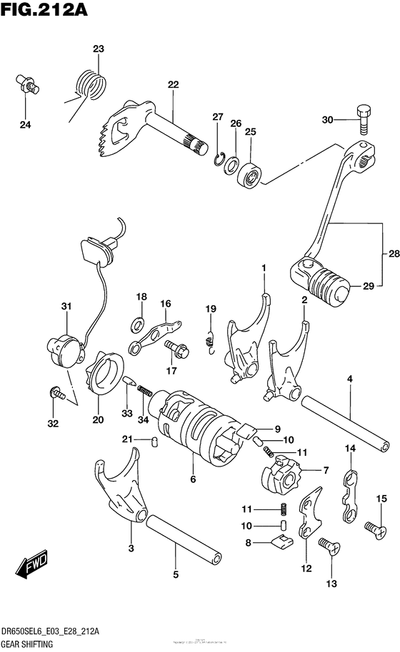 Gear Shifting (Dr650Sel6 E03)