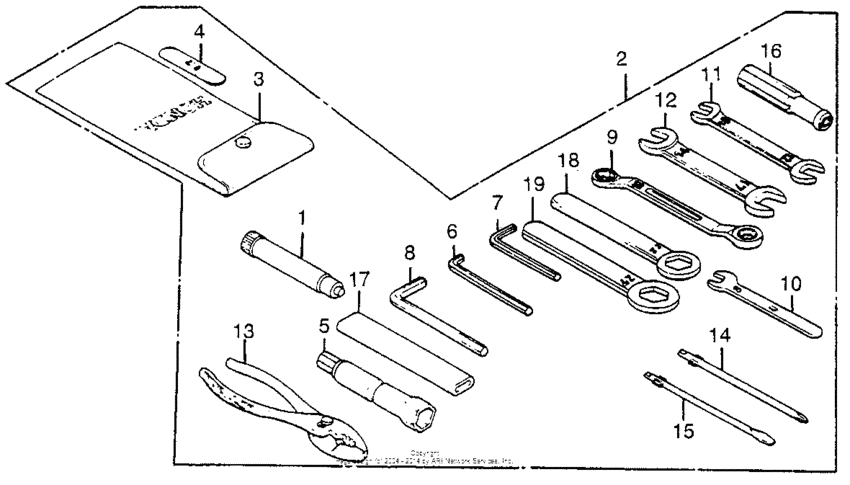 VF1000F Инструмент
