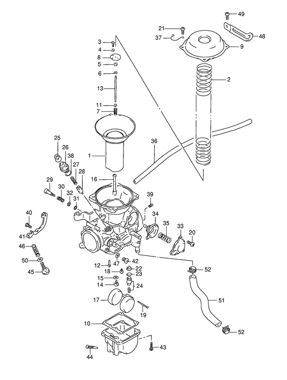 Carburetor assy