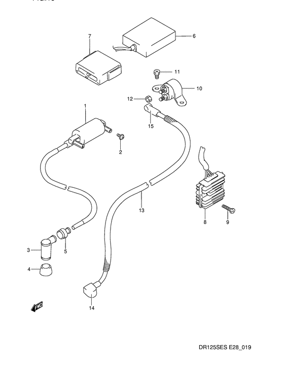 DR125 Equipo electrico