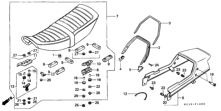 Seat/seat cowl