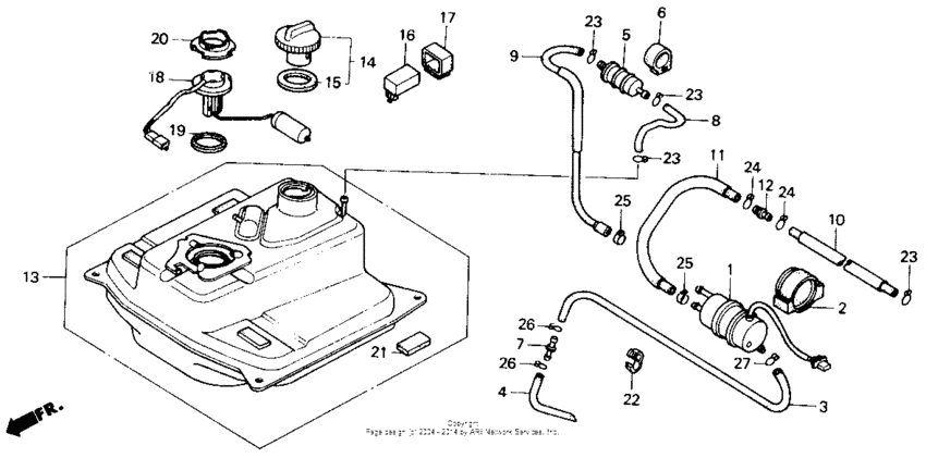 Fuel tank 90